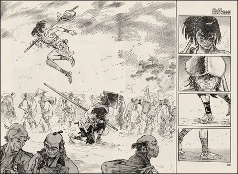 白戸三平原作の漫画「カムイ外伝」