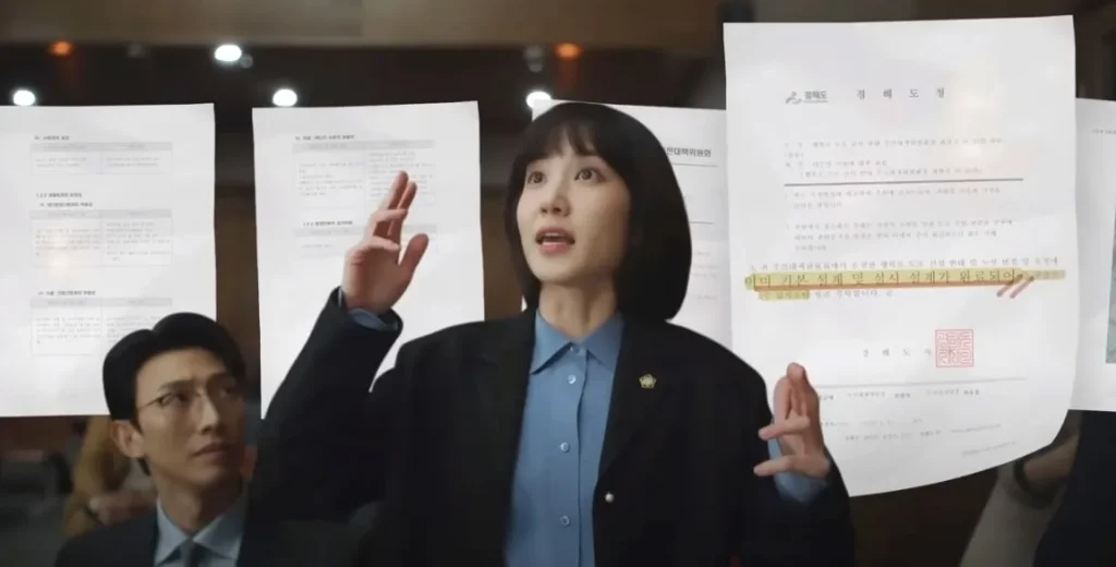 韓国ドラマ「ウ・ヨンウ弁護士は天才肌」ウ・ヨンウ（パク・ウンビン）